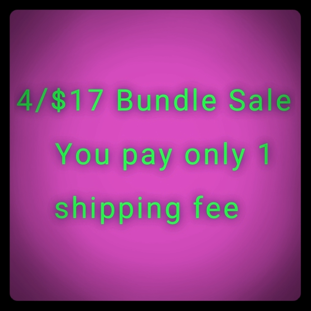 🏷4/$17 Bundle Sale🏷With 1 shipping fee